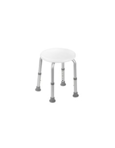 SILLA DE DUCHA REDONDA TAPA BLANCA MODELO 159