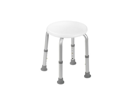 SILLA DE DUCHA REDONDA TAPA BLANCA MODELO 159