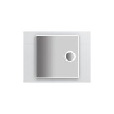 ESPEJO KYSA 80X80CM CON AUMENTO X5