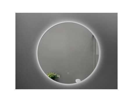 ESPEJO REDONDO Ø80 CM ENZO BLANCO FORMABAÑO