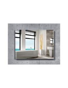 ESPEJO SLIM RECTANGULAR 100X80 CM FORMABAÑO