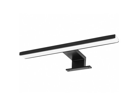 APLIQUE LED ESPEJO BAÑO 40 CM 10W NEGRO