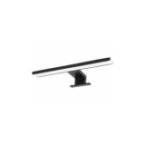 APLIQUE LED ESPEJO BAÑO 40 CM 10W NEGRO