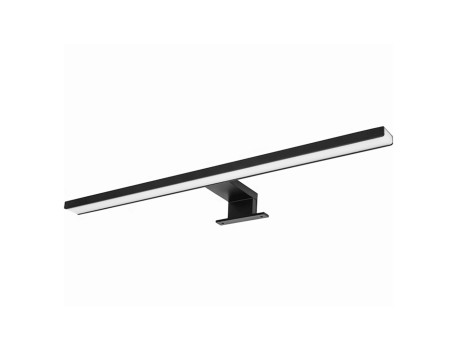 APLIQUE LED ESPEJO BAÑO 60 CM 12W NEGRO