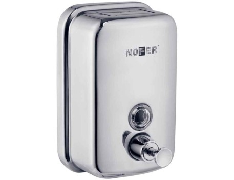 DOSIFICADOR JABÓN VERTICAL 600ML INOX BRILLO