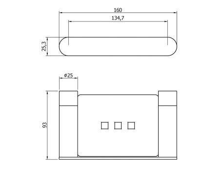 JABONERA VERONA ORO ACERO INOXIDABLE AISI 304