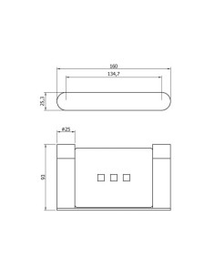 JABONERA VERONA SATINADO ACERO INOXIDABLE AISI 304 2