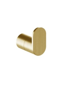 PERCHA VERONA GOLD ACABADO DORADO CEPILLADO NOFER