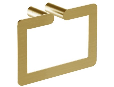 TOALLERO ARO ORO VERONA ACERO INOXIDABLE NOFER