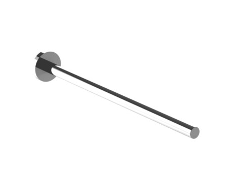TOALLERO PERPENDICULAR BRILLO ACERO INOX NOFER