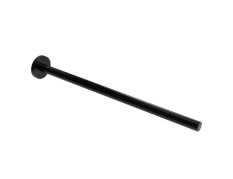 TOALLERO PERPENDICULAR NEGRO ACERO INOX NOFER