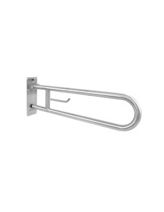 BARRA ABATIBLE INOX 80CM BRILLO NOFER