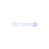 BARRA FIJA INOX 30CM BLANCO NOFER