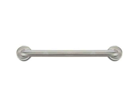 BARRA FIJA APOYO INOX SATINADO 60CM KORMAN
