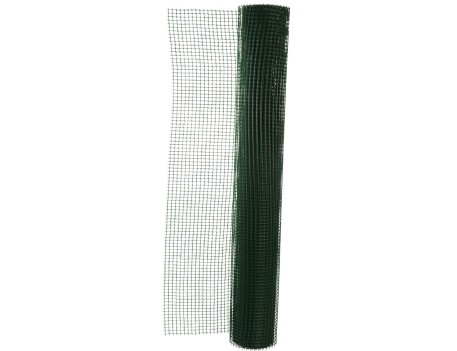 MALLA PLÁSTICA CUADRADA 1X5M CUADRO 10X10MM