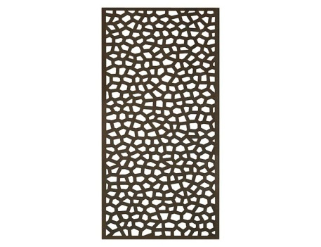 CELOSÍA MOSAIC MARRÓN 1X2M OCULTACIÓN JARDÍN