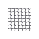 MALLA CUADRANET PLÁSTICO 1X5M CUADRO 10X10MM GRIS