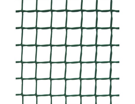 MALLA CUADRANET PLÁSTICO 1X5M CUADRO 20X20MM VERDE