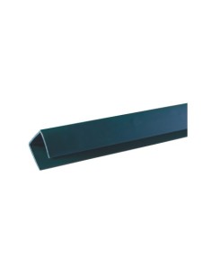 PERFIL REMATE PVC U 2.06M VERDE CATRAL