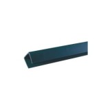 PERFIL REMATE PVC U 2.06M VERDE CATRAL