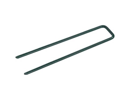 GRAPAS METÁLICAS FIXSOL 17X3.5CM VERDE NORTENE