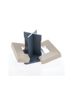 TAPA ANCLAJE BASFIX BLANCO 2 UDS 12.5X12.5CM