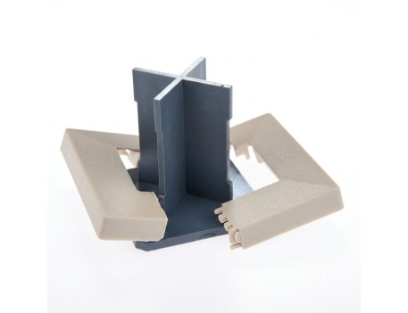 TAPA ANCLAJE BASFIX BLANCO 2 UDS 12.5X12.5CM