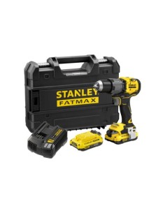 TALADRO PERCUTOR STANLEY FATMAX 80NM 20V 2 BATERIAS