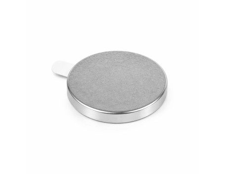 IMÁN NEODIMIO ADHESIVO Ø19X2MM ACERO INOXIDABLE