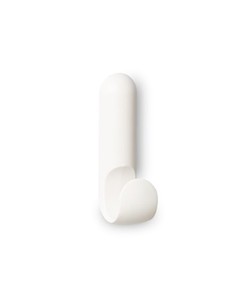 COLGADOR ADHESIVO ATLAS BLANCO