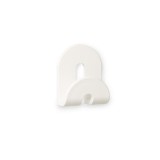 COLGADOR ADHESIVO CALMA BLANCO BAÑO SAINT GENIS
