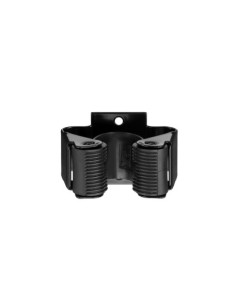 COLGADOR ADHESIVO ESCOBAS ACERO TEMPLADO PACK 2 UD