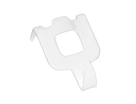 CUELGA CUADROS METÁLICO ADHESIVO SIN TALADRO BLANCO