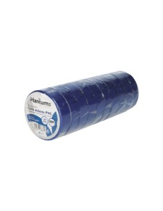 CINTA AISLANTE ELÉCTRICA PVC 19MM X 20M AZUL 2