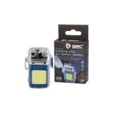 LINTERNA LED COB 2W CON MECHERO ELÉCTRICO USB