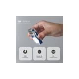 LINTERNA LED COB 2W CON MECHERO ELÉCTRICO USB
