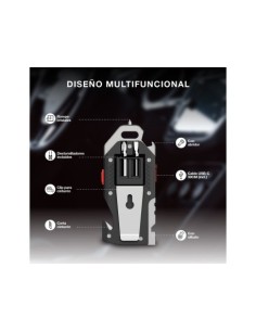 LINTERNA LED COB DE SEGURIDAD 10W 400LM GARSACO 2