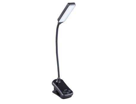 LINTERNA LED LECTURA AJUSTABLE CON PINZA 100LM