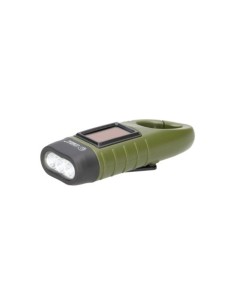 LINTERNA SOLAR LED CON DINAMO ECOLÓGICA 20LM