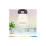 ARO DOWNLIGHT LED BASCULANTE EMPOTRAR 7W 600LM