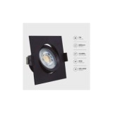 ARO DOWNLIGHT LED BASCULANTE EMPOTRAR 7W 600LM