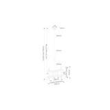 SOPORTE TECHO EXTENSIBLE TV 37-80 GIRATORIO