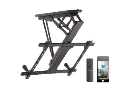 SOPORTE TECHO TV MOTORIZADO 32-70 ABATIBLE