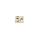 TRIPLE CUBO RECTO MDF 30-27-24CM BLANCO PARED