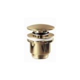 VÁLVULA CLICK-CLACK LATÓN ORO CEPILLADO Ø63MM