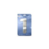 PLACA NÚMERO 1 ACERO INOXIDABLE 15.5CM BTV