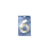 PLACA NÚMERO 6 ACERO INOXIDABLE 15,5CM BTV