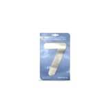 PLACA NÚMERO 7 ACERO INOXIDABLE 15,5CM BTV