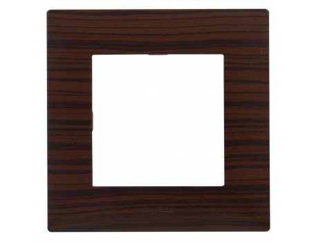 MARCO 1 ELEMENTO MADERA OSCURA LEGRAND NILOÉ STEP