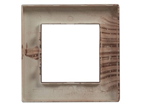 MARCO 1 ELEMENTO MADERA OSCURA LEGRAND NILOÉ STEP